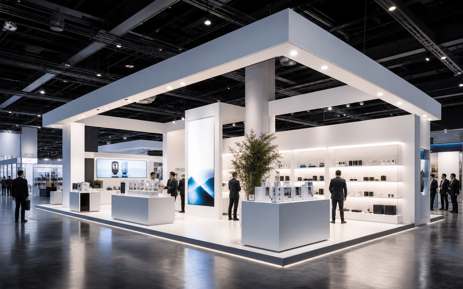 ASEVA exhibition booth project